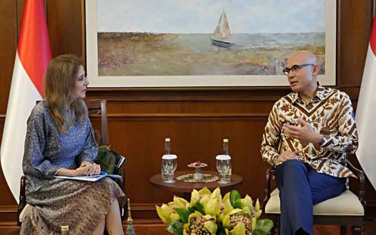 Wamenlu RI Tegaskan Manfaat MBG untuk Capaian SDGs kepada PBB