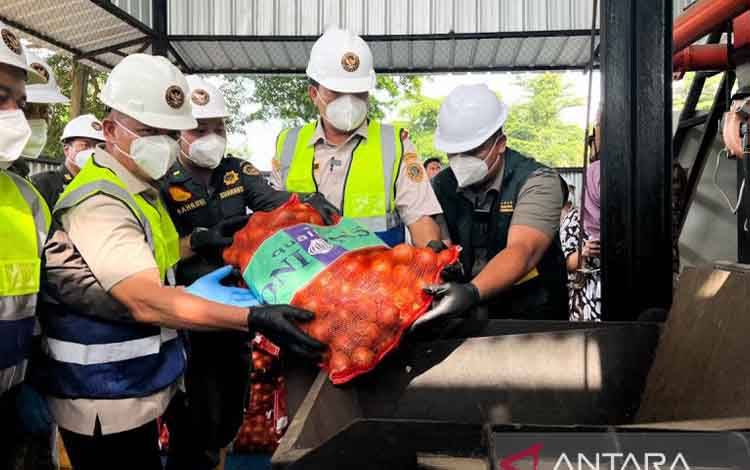 Barantin Musnahkan Bawang Bombai Impor 86,4 Ton asal Belanda
