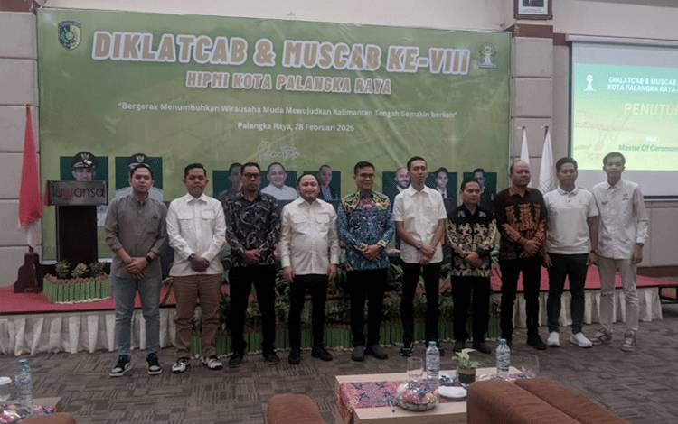 Bangun Pertumbuhan Ekonomi Daerah, HIPMI Palangka Raya Laksanakan Muscab dan Diklatcab ke-VII