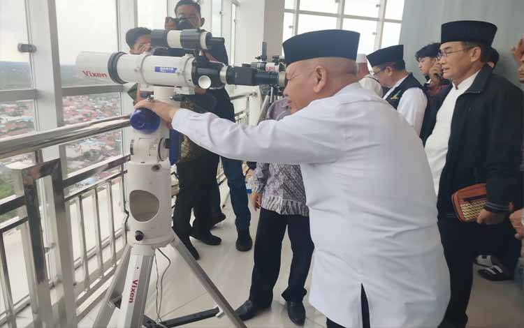 Hilal Tidak Terlihat di Kalteng, Penetapan 1 Ramadan 1446 H Menunggu Keputusan Pusat