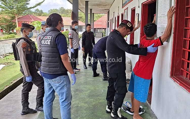 Rutan Tamiang Layang dan Polres Bartim Gelar Razia Gabungan, Amankan Barang Terlarang
