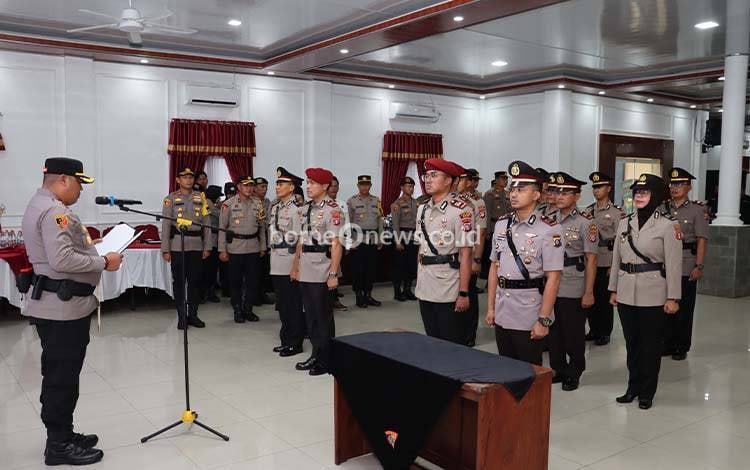 Belasan Pejabat Polres Kapuas Berganti, Baca Daftarnya
