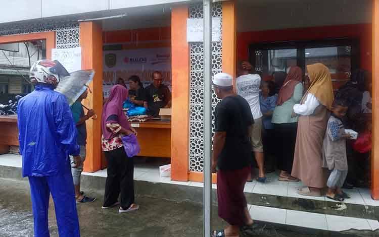 Dinas Ketahanan Pangan Pulpis Buka Gerakan Pangan Murah di Pasar Ramadan