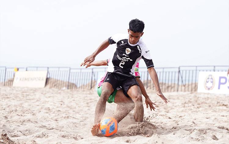 Personel Basarnas Palangka Raya Wakili Indonesia di AFC Beach Soccer Asian Cup 2025