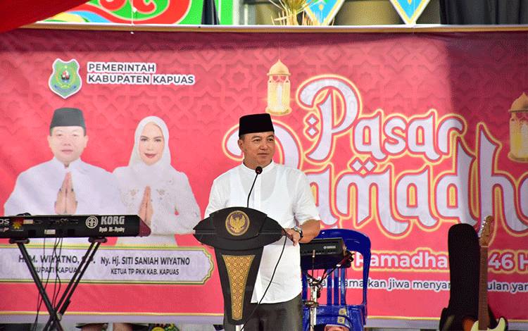 Wabup Kapuas Dorong PBS Dukung Kegiatan Ekonomi Masyarakat