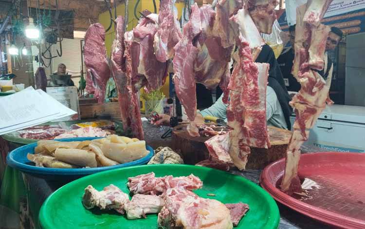 Harga Daging Sapi di Palangka Raya Stabil di Bulan Ramadan, Namun Peminat Lesu