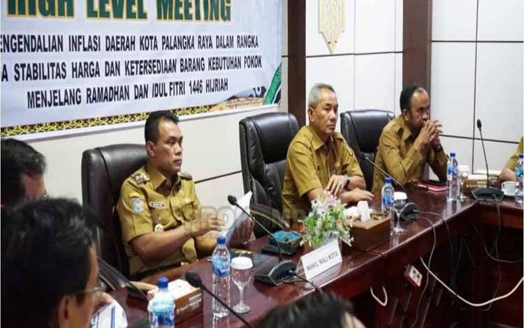 Pemko Palangka Raya Perkuat Strategi Pengendalian Inflasi Selama Ramadan Hingga Idulfitri