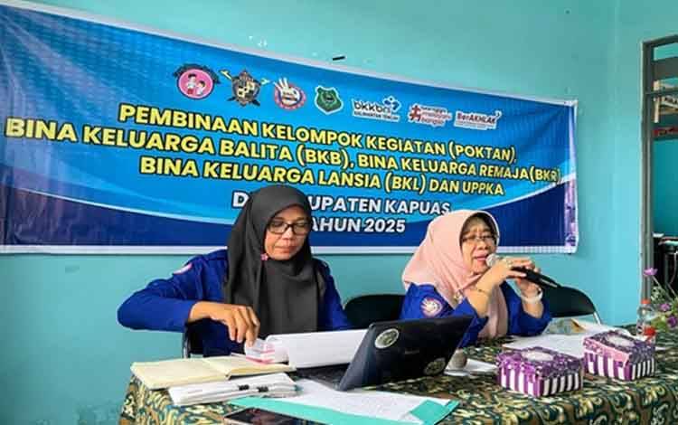 Dinas P3APPKB Kapuas Terus Perkuat Kader Kelompok Kegiatan