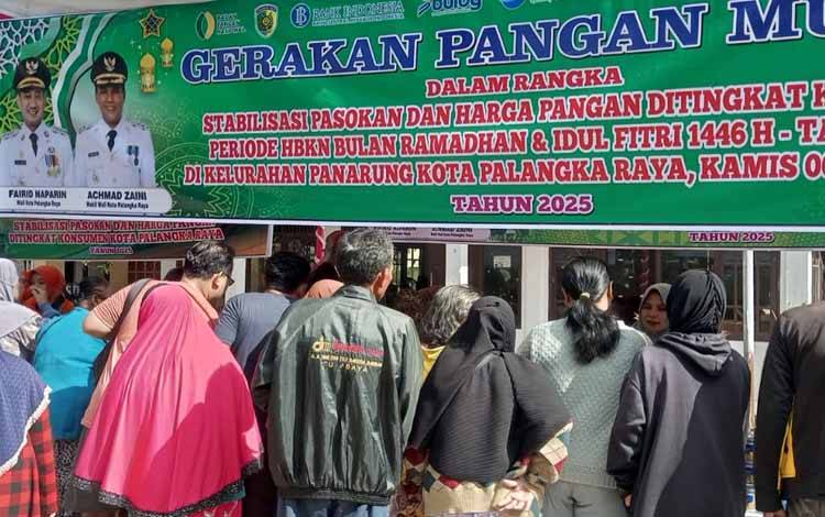 Pemko Palangka Raya Gelar Pasar Murah Jelang Ramadan untuk Stabilkan Harga Pangan