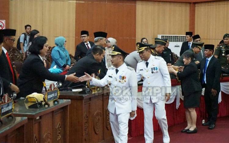 Wali Kota Palangka Raya Minta Dukungan Legislatif Sukseskan Program Kerja