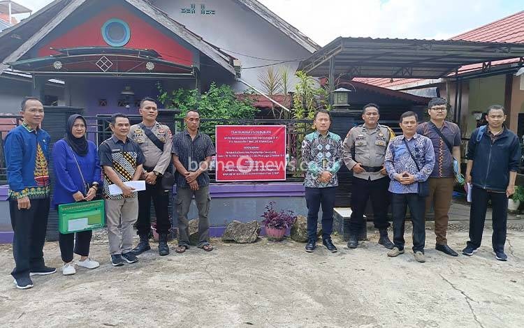 PN Tamiang Layang Laksanakan Sita Eksekusi Tanah dan Bangunan di Perumnas Nansarunai