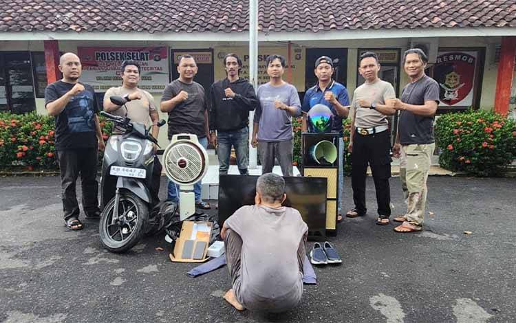 Polres Kapuas Tangkap Pencuri Spesialis Sasar Nasabah Bank