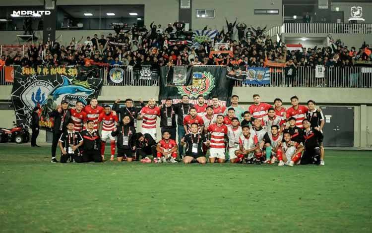 Madura United Bermain Imbang ketika Bertandang ke Markas Tainan City
