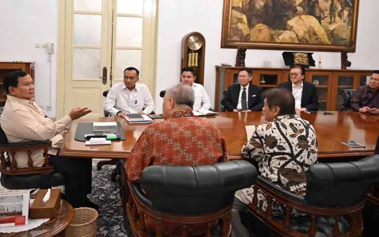 Presiden Terima Pengusaha Besar Indonesia Bahas Program Utama Negara