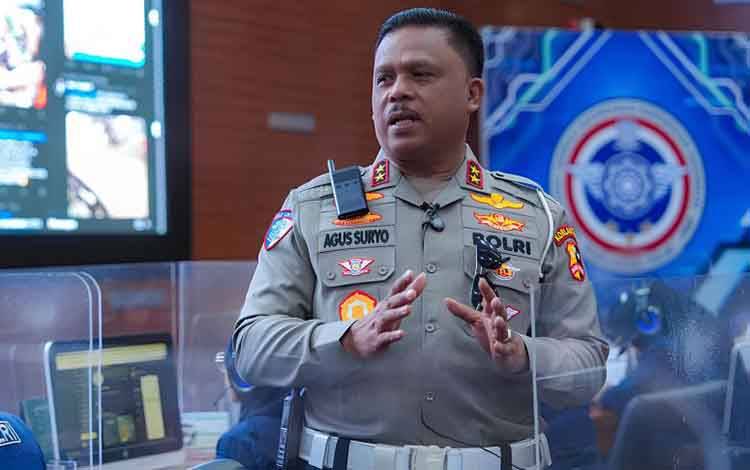 Kepala Korlantas (Kakorlantas) Polri Irjen Pol. Agus Suryonugroho. (ANTARA/HO-Korlantas Polri)