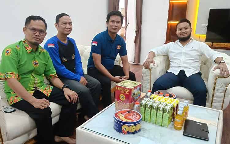 Ketua Karang Taruna Barito Timur Sowan ke Wakil Bupati, Laporkan Kegiatan dan Bahas Sinkronisasi Program