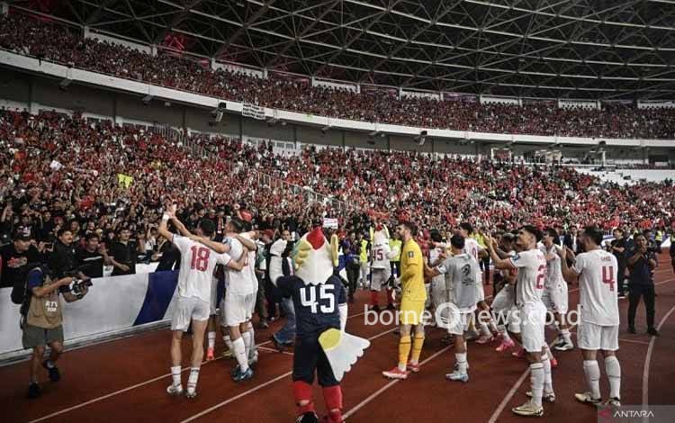 Tiket Pertandingan Indonesia Menjamu Bahrain Terjual Habis