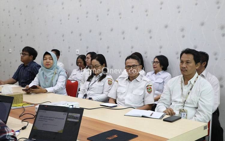 Dinas TPHP Kalteng Terima Audiensi Program Oplah Lahan Rawa