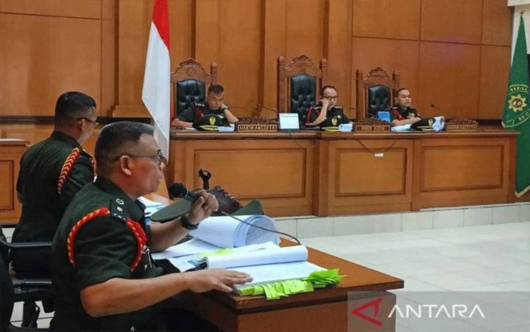 Pengadilan Militer Gelar Sidang Tuntutan Kasus Penembakan Bos Rental