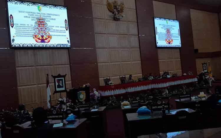 DPRD Palangka Raya Gelar Rapat Paripurna terkait 3 Agenda