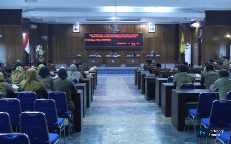 LKPJ Salah Satu Penekanan DPRD Kobar dalam Pembahasan di Rapat Paripurna