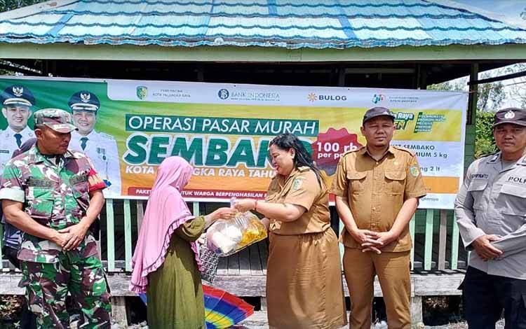 Operasi Pasar Murah di Palangka Raya Kendalikan Inflasi Jelang Idulfitri 1446 H