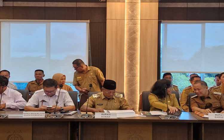 Pemkab Kobar Siap Dukung Program Kemandirian Pangan Kalteng