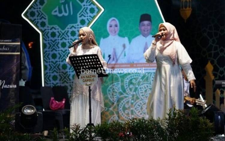 Panggung Seni Budaya Kalteng Ramadan Festival 2025 Semarakkan Bundaran Besar