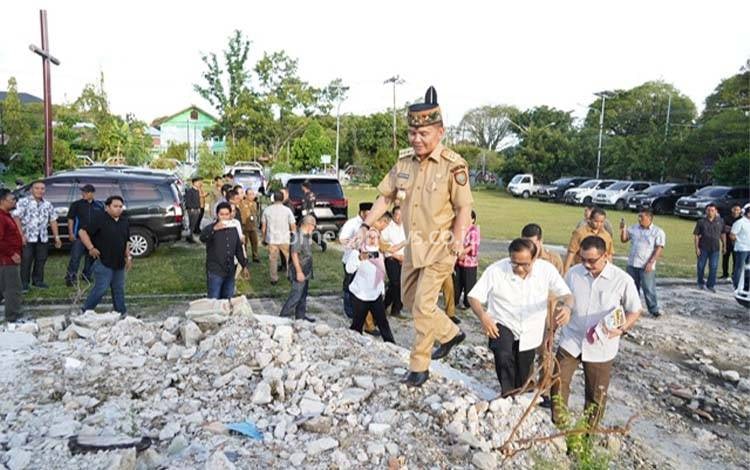Gubernur Kalteng Pastikan Bantuan Pembangunan Gereja Maranatha