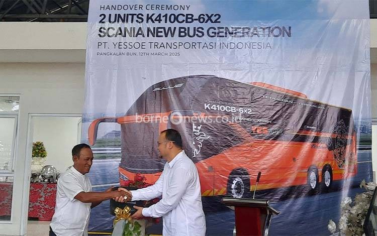PO Yessoe Resmi Luncurkan 2 Bus Baru, Gunakan Sasis Tronton Scania K410CB-6x2 Euro 5