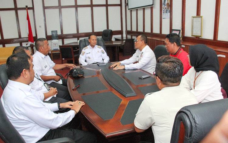 Wakil Bupati Seruyan Terima Kunjungan Pengurus PMI