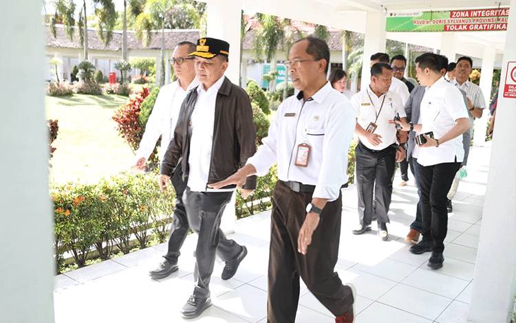 Gubernur Kalteng Pastikan Optimalisasi Layanan Kesehatan