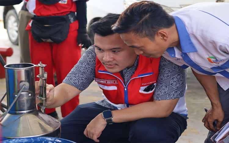 Kualitas-Kuantitas SPBU Perusda Milik Pemkab Barito Utara Dimonitor Pertamina Patra Niaga