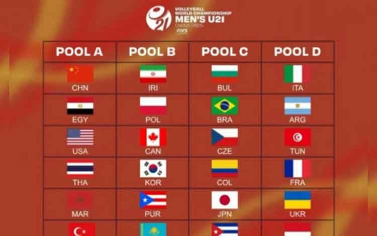 15 Pemain Timnas Voli Putra Siap Ikuti Kejuaraan Dunia U-21