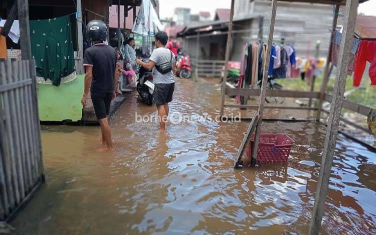 Banjir Palangka Raya Rendam 389 Rumah, 3.923 Jiwa Terdampak