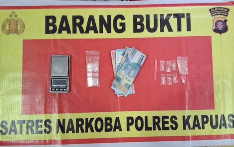 Pria 41 Tahun di Kapuas Diringkus Polisi Karena Miliki 8 Paket Sabu