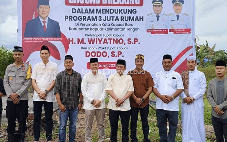 Bupati Kapuas Dukung Pembangunan Perumahan bagi MBR
