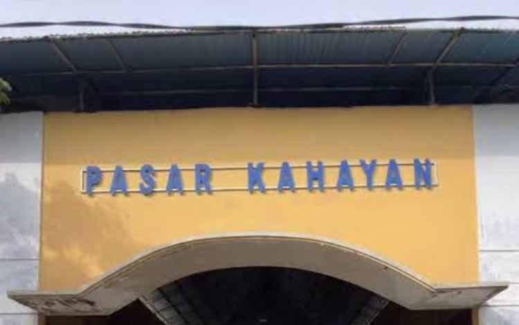 Pasar Kahayan (Foto: MARINI)