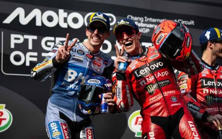 Federal Oil ungkap kepuasan capaian Alex Marquez di Buriram, Thailand (ANTARA/Ho-Federal Oil)