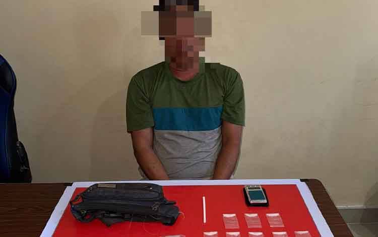 Polresta Palangka Raya Tangkap Pengedar Sabu di Pahandut, Amankan 4,32 Gram Barang Bukti