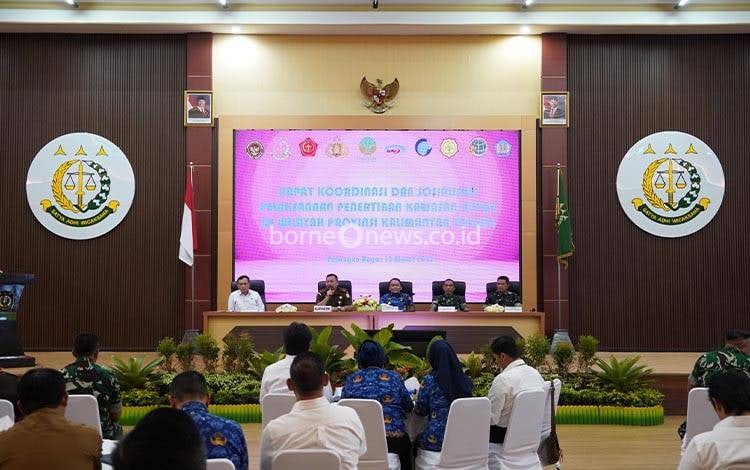 Satgas Garuda Targetkan 500 Ribu Hektare Penyalahgunaan Lahan di Kalteng