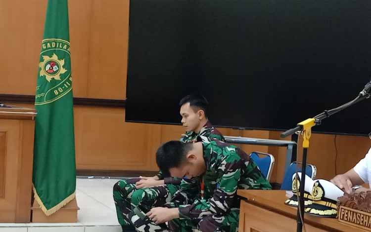 Terdakwa TNI AL Penembak Bos Rental Menyesal dan Minta Hukuman Diringankan