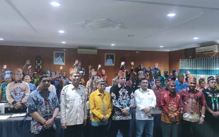 Musyawarah Damang Kalteng Perkuat Pelestarian Hukum Adat