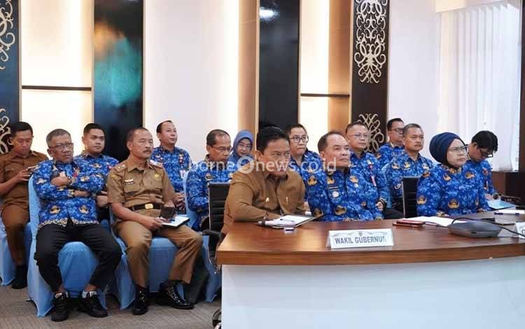 Pemprov Kalteng Ikuti Rakorda Bersama Kemendagri