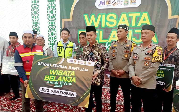 Pj Bupati Barito Utara Apresiasi Wisata Belanja Bersama Anak Yatim