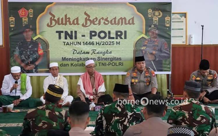Perkuat Sinergitas, Polres Kapuas Gelar Buka Puasa Bersama TNI