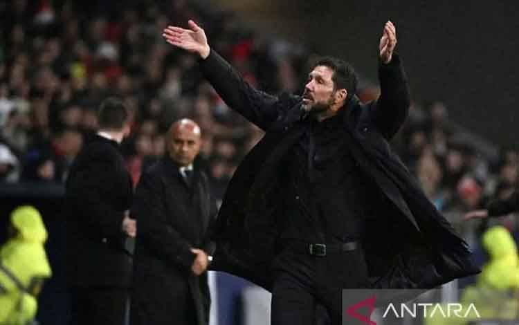 Diego Simeone Optimistis Atletico Madrid Masih Bisa Juara Liga Spanyol