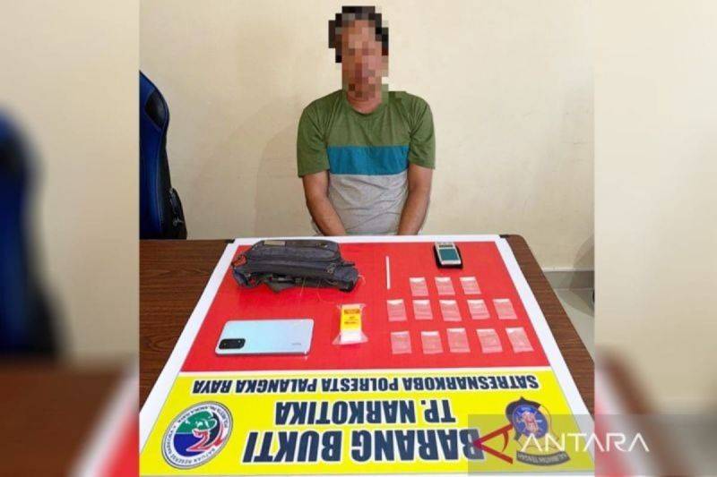 Seorang Lansia di Palangka Raya Terancam 20 Tahun Penjara Karena Sabu