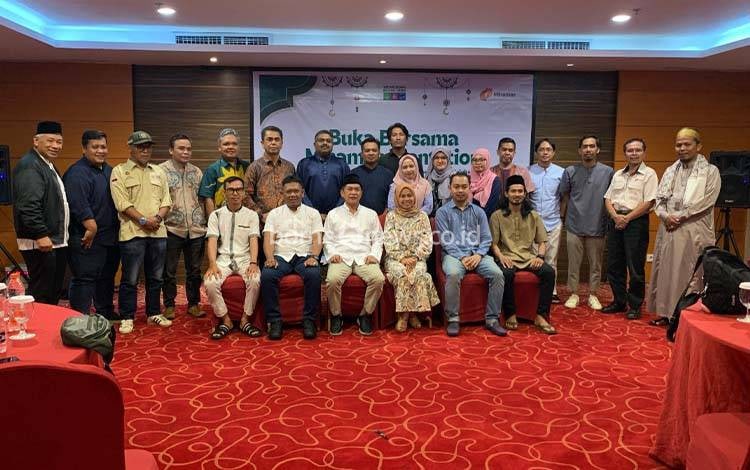 Pererat Sinergitas, PWI Kotim dan Minamas Plantation Gelar Buka Puasa Bersama