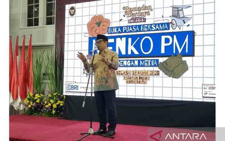 Menko Muhaimin Tekankan Digitalisasi agar UMKM Mampu Bersaing